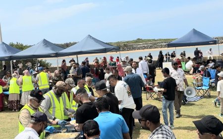 সিডনির বিচে অস্ট্রেলিয়ান মুসলিম ওয়েলফেয়ার সেন্টার আয়োজনে বৃহৎ পিকনিক 