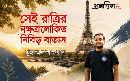 সেই রাত্রির নক্ষত্রালোকিত নিবিড় বাতাস । মুহাম্মদ শাওয়াব