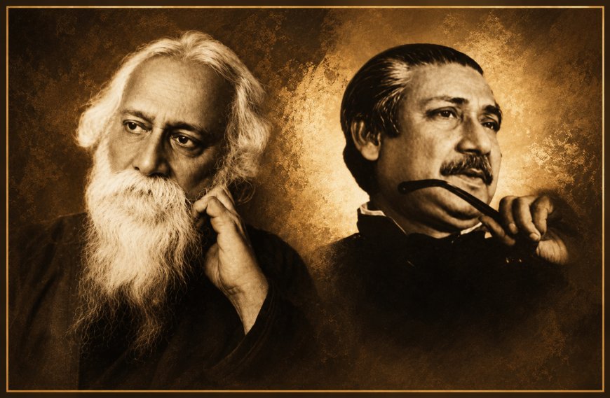 শোকের মাসে দুই মহীরুহ বাঙালির গল্প । অজয় দাশগুপ্ত