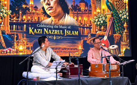সিডনিতে নজরুল সন্ধ‍্যা: উজ্জ্বল ও রবিন গুডা’র কন্ঠে সুরের মূর্ছনা 