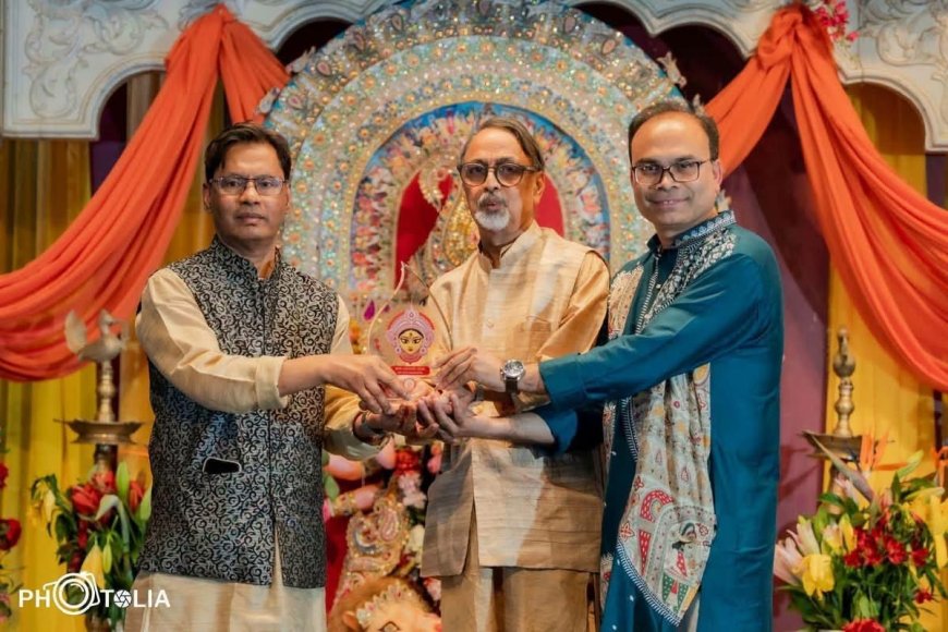 সিডনিতে বিপিএর শারদীয় দুর্গোৎসব । কমিউনিটি অ্যাওয়ার্ড পেলেন লেখক অজয় দাশগুপ্ত